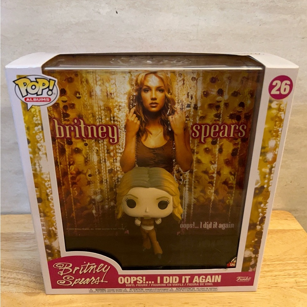 NIB- Funko Pop Albums Britney Spears…Oops I Did It Again
